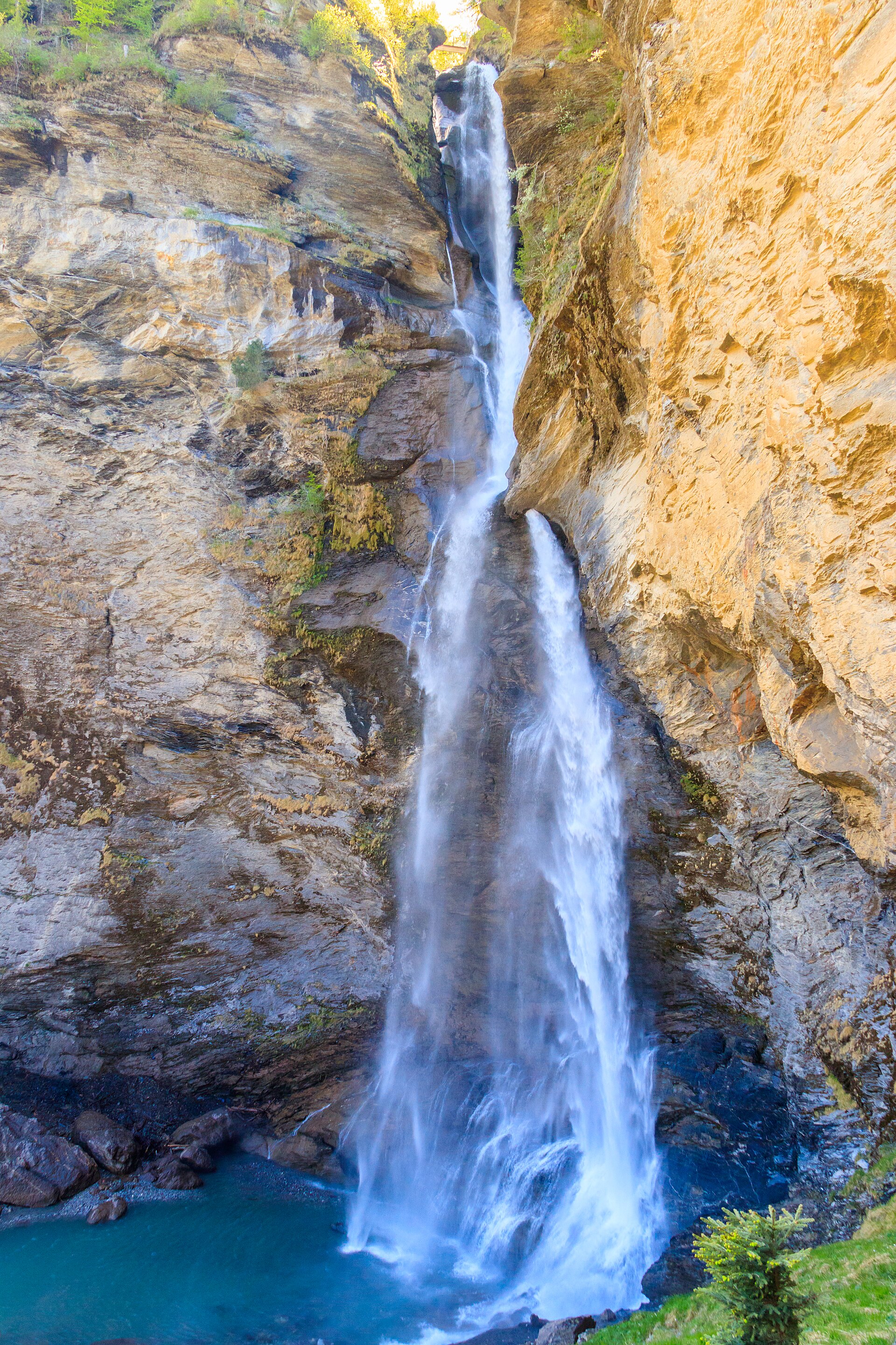 The Reichenbach Falls in full flow